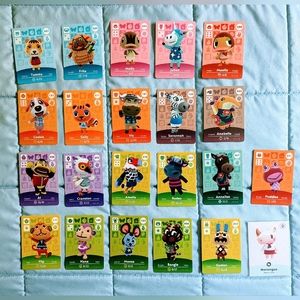 ANIMAL CROSSING NEW HORIZONS Amiibo Cards (Set of 22 Amiibo Cards)